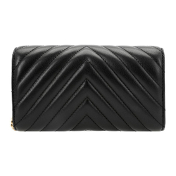 Сумка Pinko Gold Logo Chain Shoulder Strap Calfskin Messenger Bag Shoulder Bag Black, 100062-A0GK-Z99Q