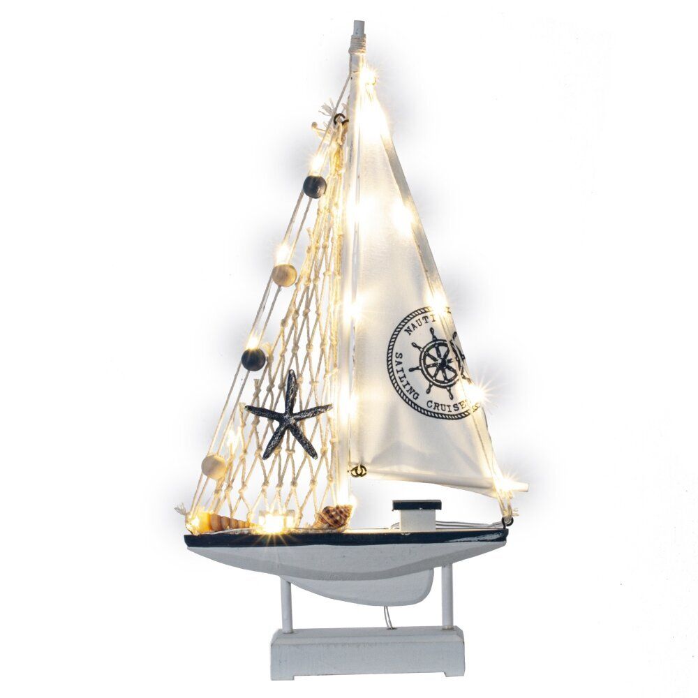 GAEM Изделие декоративное "Корабль" (подсветка 2xАА н/п), L18 W4,5 H36 см
