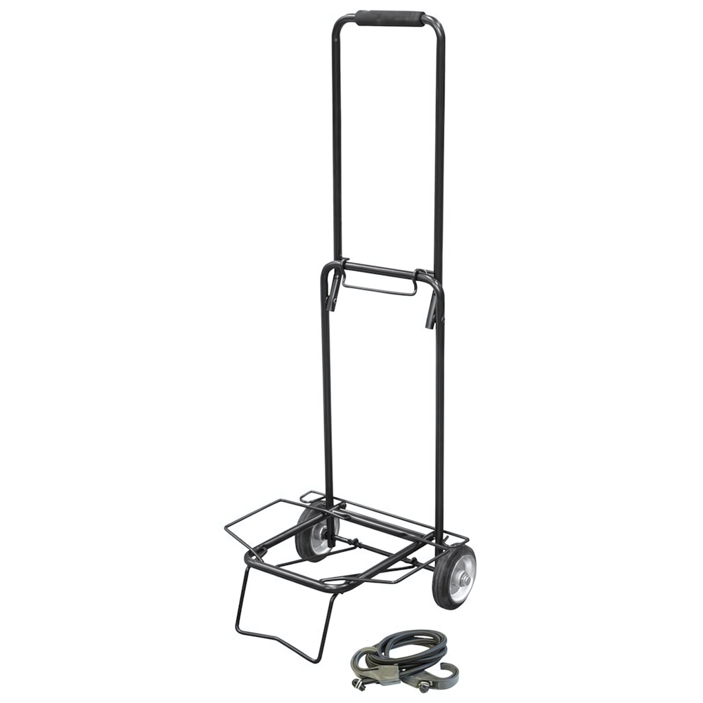 Тележка черная,металл.колеса 25кг BX-25ZP-2