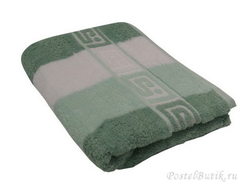 Полотенце 50x100 Cawo Noblesse 1011 Frottier зеленое