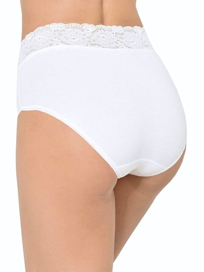 Трусики-слип с высокой линией талии Dolce Cinture (Размер: M) (Цвет: белый)