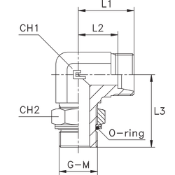 Штуцер FRG90 DL28 BSP 1" (корпус)