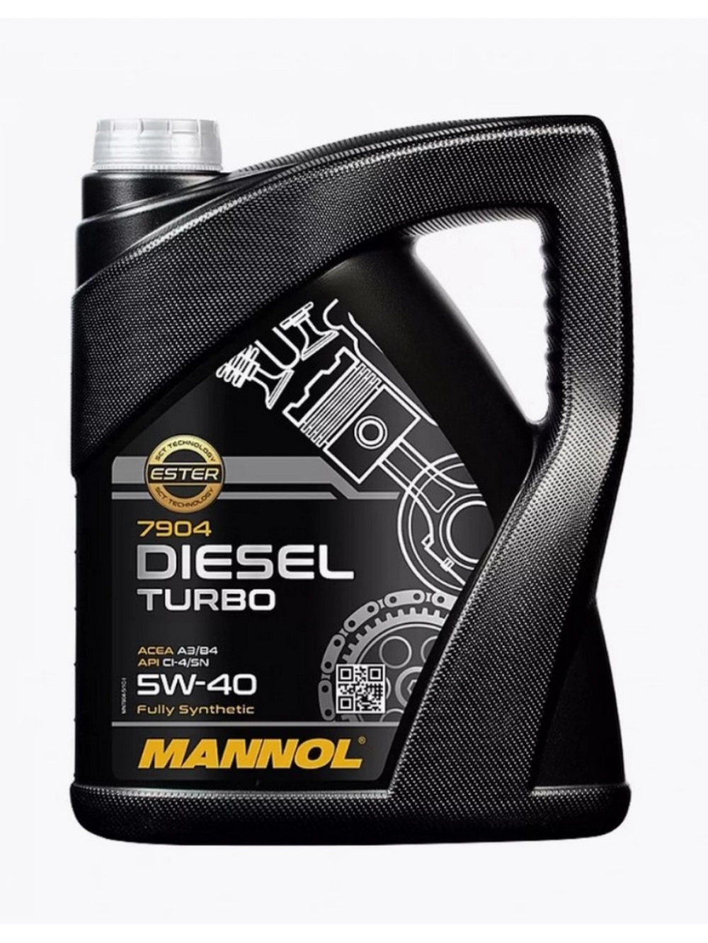 MANNOL Diesel Turbo 5W40 5л синт.