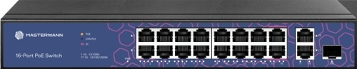Неуправляемый POE коммутатор Mastermann MMP-18FE-1SFP-P