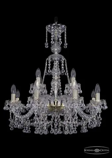 Подвесная люстра Bohemia Ivele 1409/8+4/240/XL-76/G