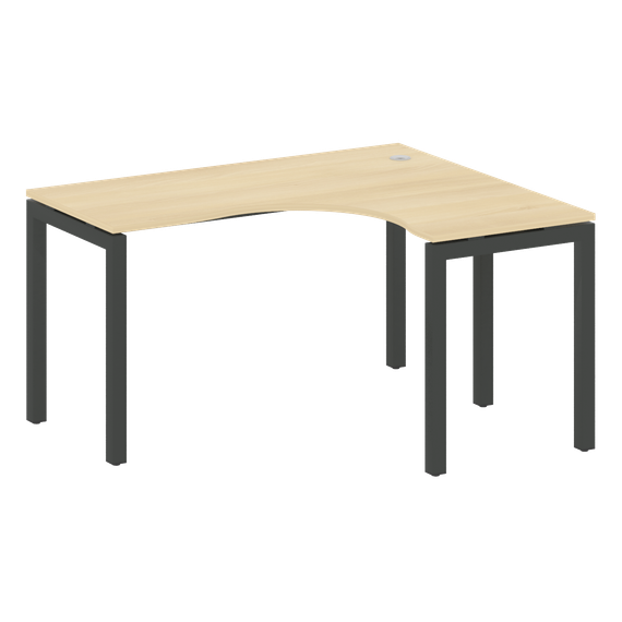 Метал Систем Куатро Стол криволинейный правый на П-образном м/к 50БП.СА-3 (R)