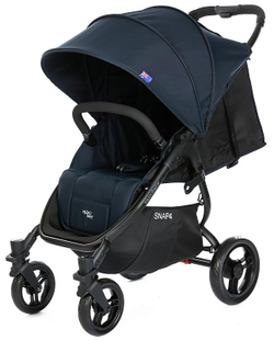 Прогулочная коляска Valco baby Snap 4 с накидкой на ножки Flatt Matt / Deep Blue