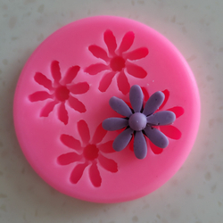 (Ликвидация) Молд Восьмилистник 28 мм