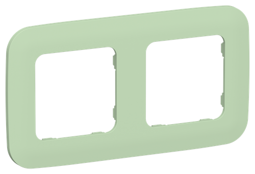 FLITE Рамка 2-местная РУ-2-А-ФлФ фисташковый IEK