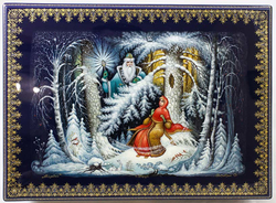 Шкатулка под бумаги "Морозко"