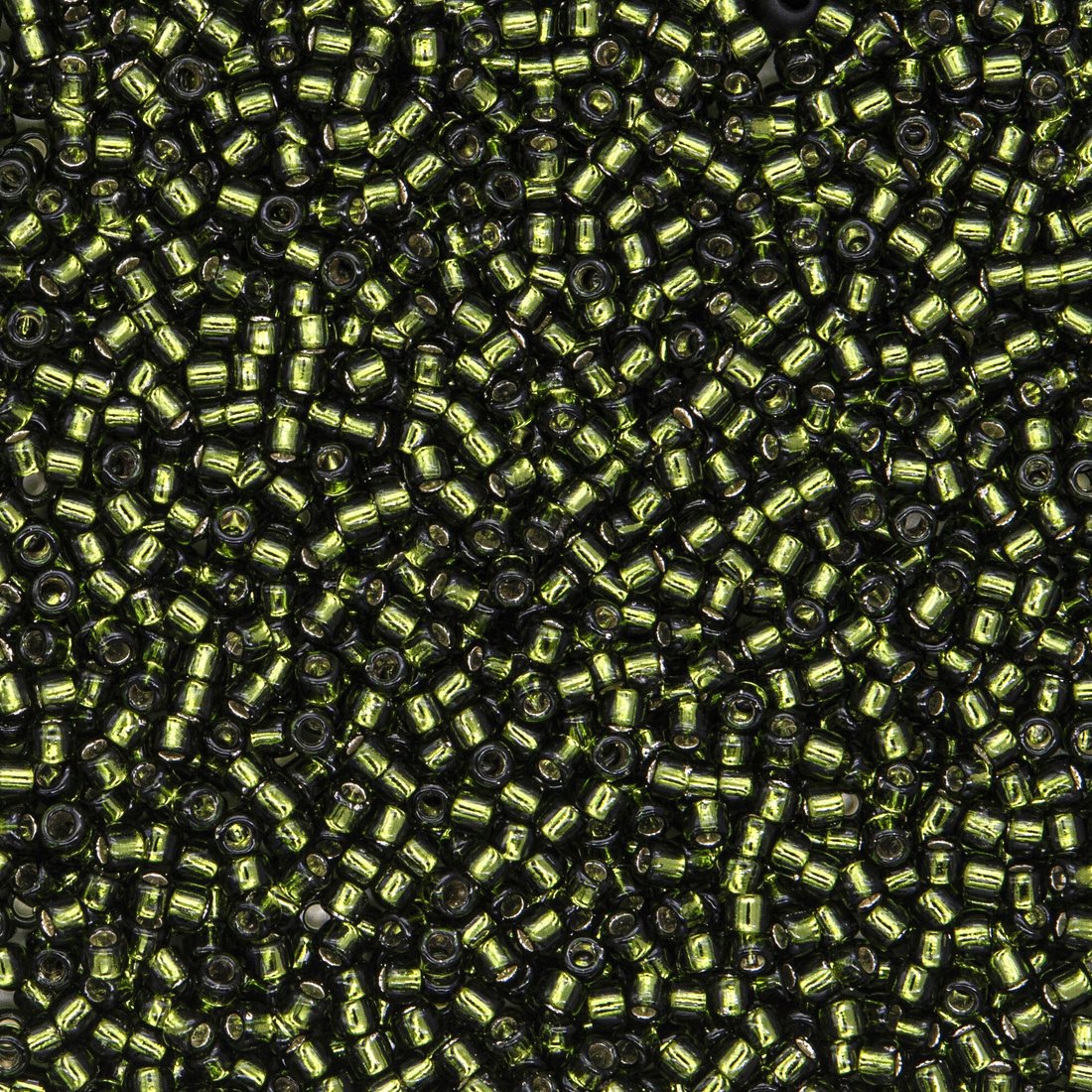 Японский бисер TOHO Round 15/0 (№37), с внутренним серебрением прозрачный