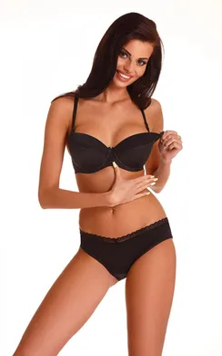 Бюстгальтер Mama Kelly U Czarny