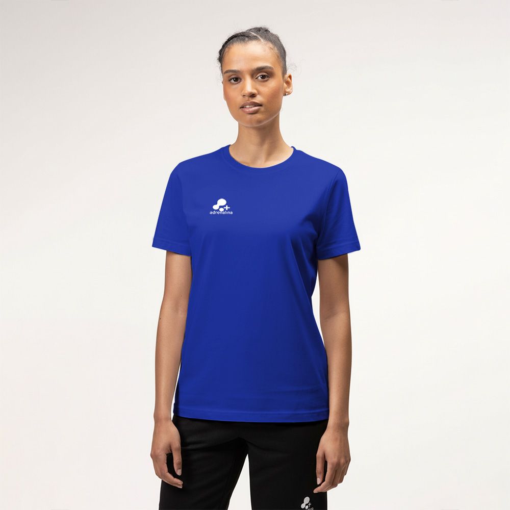 Футболка тренир. +ADRENALINA Arka 1515-029-3XL, р.3XL, полиэстер, хлопок, вискоза, синий