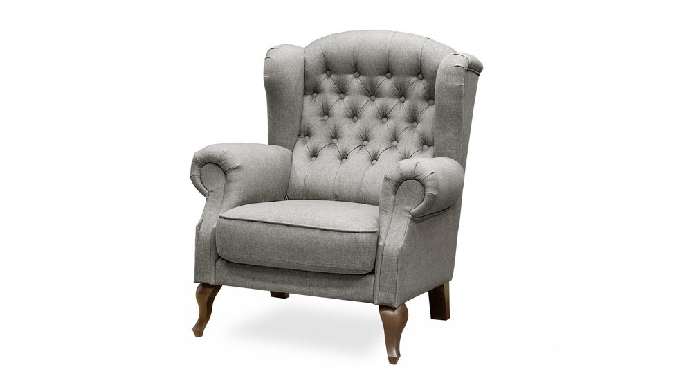 Кресло Адара Strong Plus 01 83*85*100 см, Бежевый Рогожка Нераскладной Фиеста