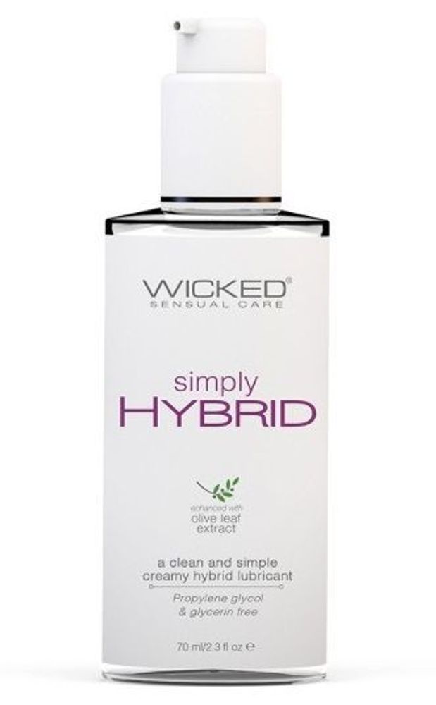 Водно-силиконовый лубрикант Wicked Simply HYBRID - 70 мл.