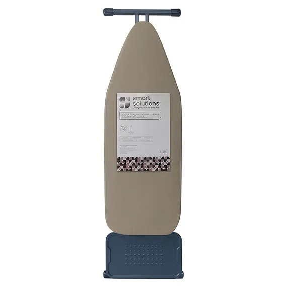 Доска гладильная напольная smart iron, 122х43 см