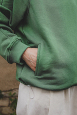 Худи 2.0 из футера без начеса "Трава"