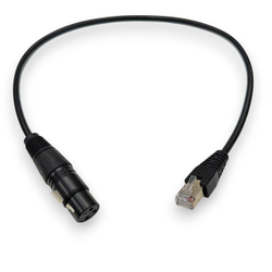 Кабель DMX переходник XLR (мама, 3P) - RJ45