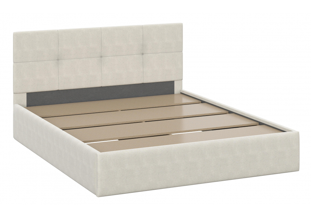 Кровать Woodville Манака 160х200 бежевая