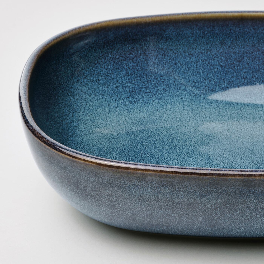 Набор форм для запекания IKEA GLADELIG (ГЛАДЕЛИГ), Синий, 31x23x7 см, 23x18x5 см, 2 шт