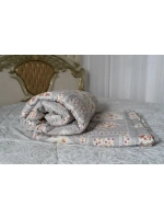 Одеяло евро зимнее всесезонное лен 200х220