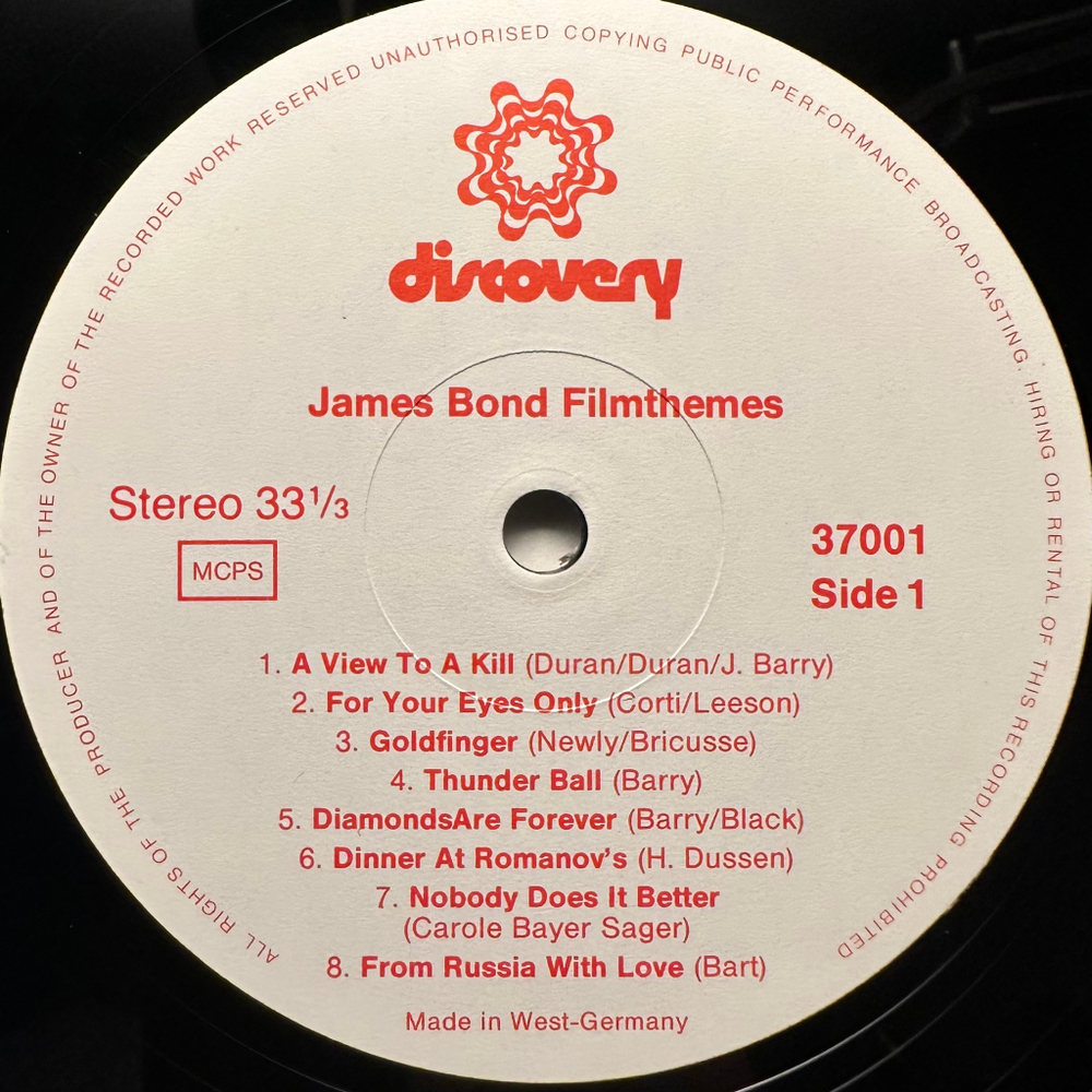 The Studio London Orchestra - 16 James Bond Film Themes