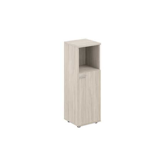 Шкаф средний Сигма   с нишей  400х400х1200, 1 дв., з.ст ЛДСП 16 мм, правый