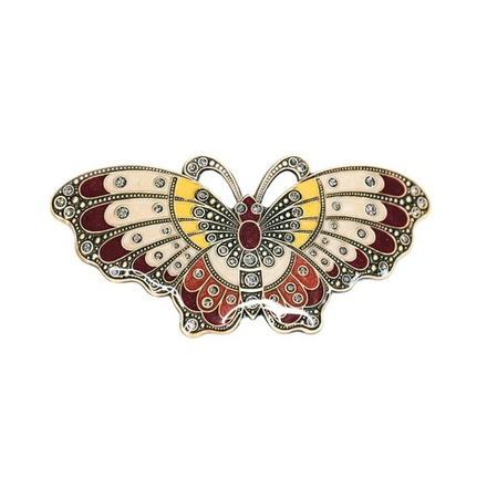 Заколка для волос Clara Bijoux Бабочка G29051-51 BR/G