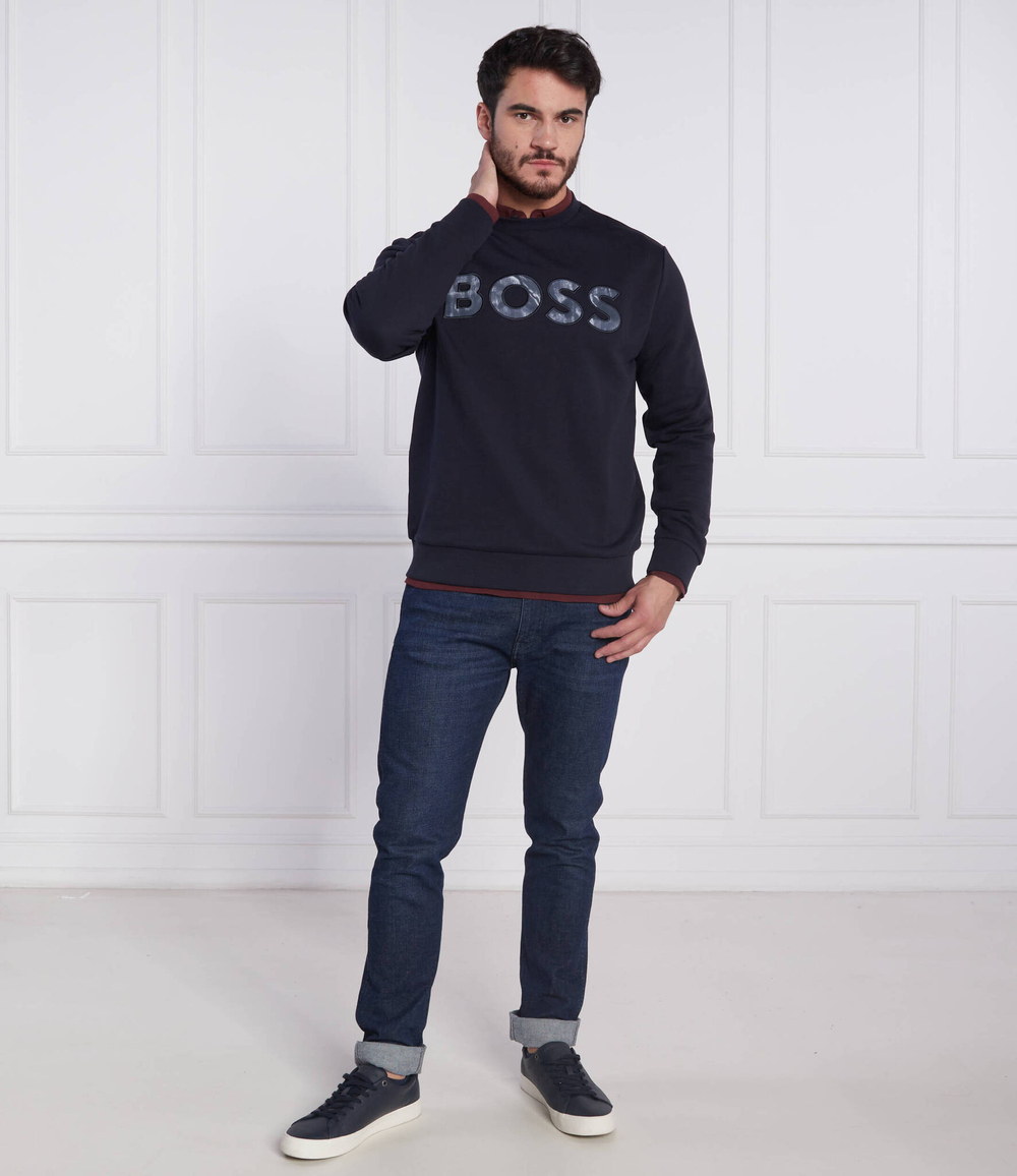 Худи weboss BOSS ORANGE - темно-синий(50476140)