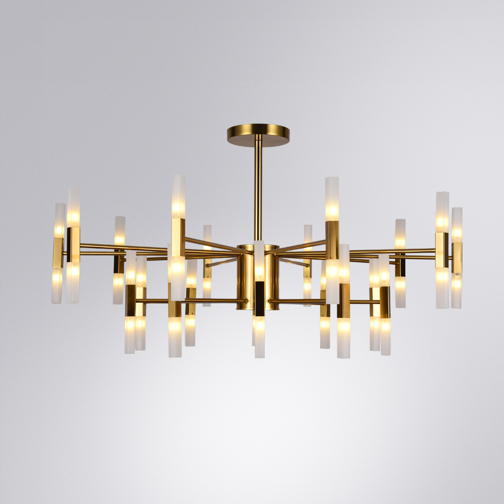 Люстра на штанге Arte Lamp A7410PL-40PB