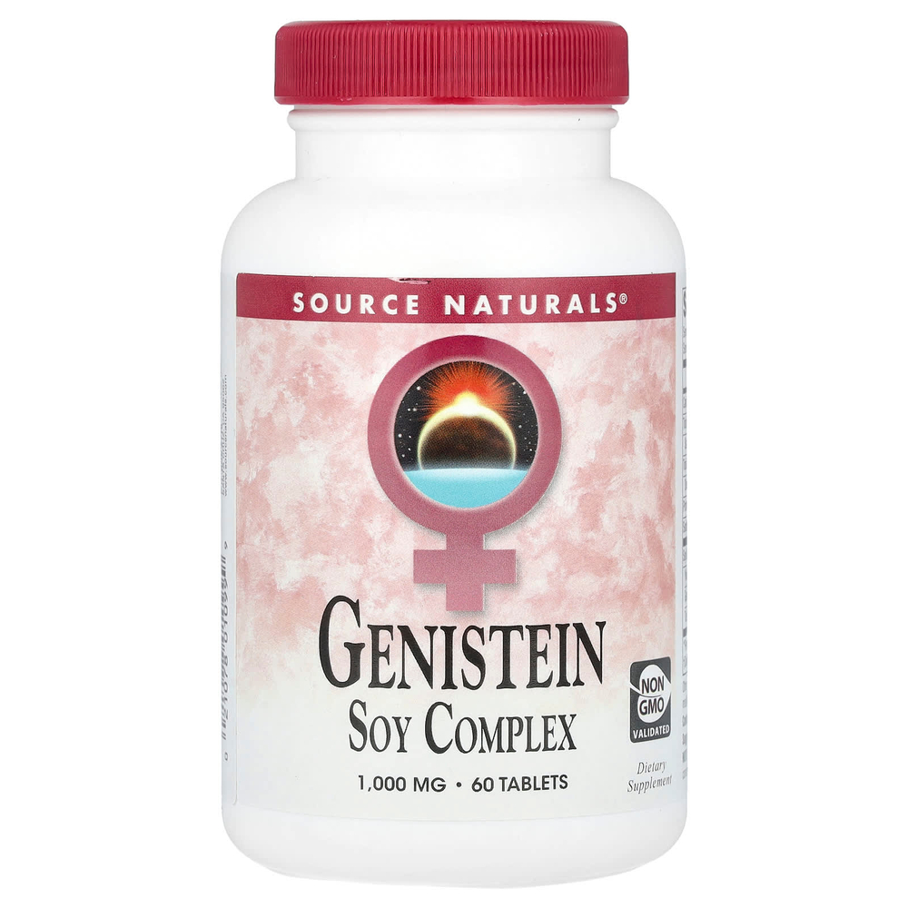 Source Naturals, Genistein Soy Complex, 60 таблеток