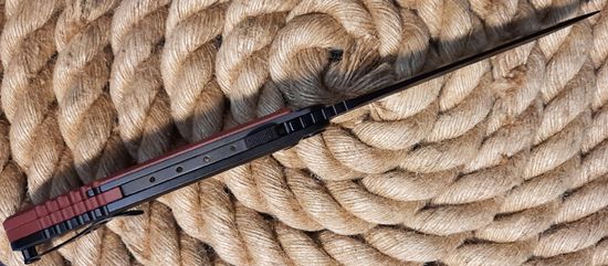 Нож НОКС Кугуар - сталь Д2, рукоять Black Титан+G10 (332-706506)