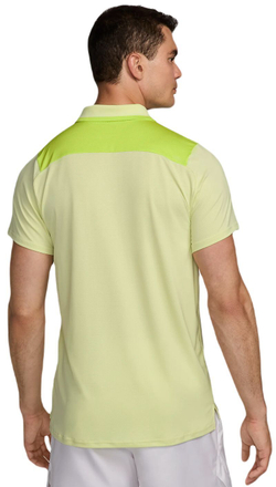 Мужское теннисное поло Nike Court Dri-Fit Advantage - зеленый