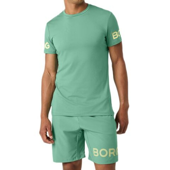 Мужская теннисная футболка Björn Borg - malachite green