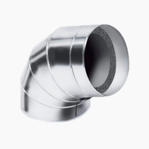 Угол (Отвод) 90° из вспененного каучука K-FLEX ST с покрытием AL CLAD