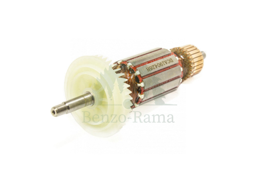 Ротор (якорь) для угловой шлифовальной машины Bosch GWS 7-125 L-163 mm, D-35 mm, резьба М6,5 шаг 1,0 mm