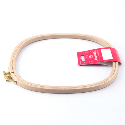 Пяльцы квадратные с замком, бук, высота обода 9 мм, 20 х 20 см (10129060/290519/0012028/1_Турция)