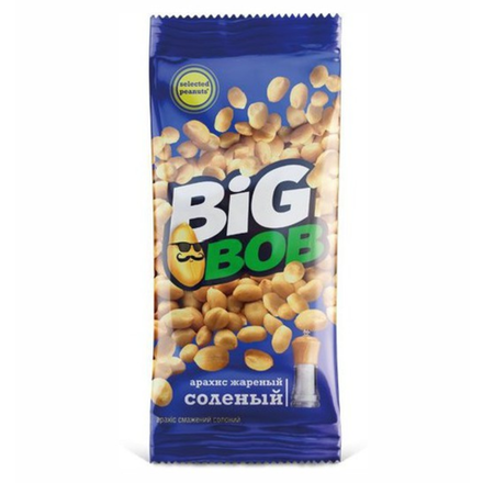 Арахис Big Bob соленый 50 гр