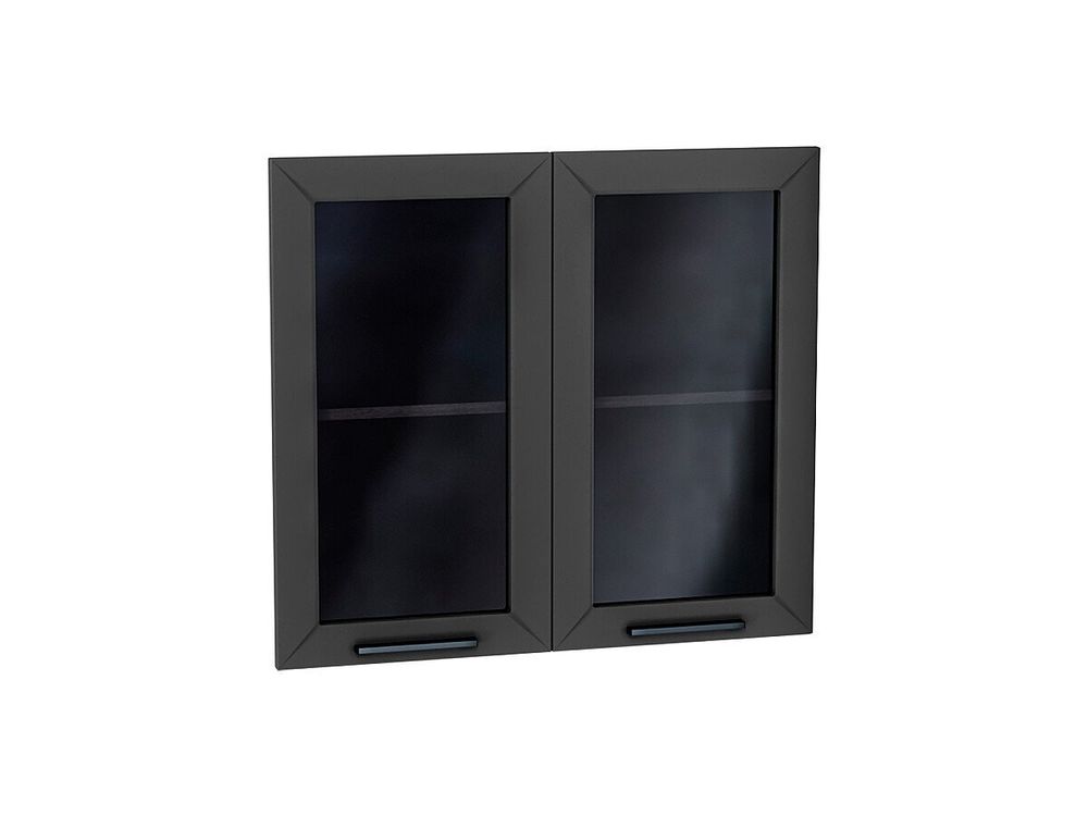 Комплект фасадов Глетчер со стеклом для каркаса Ф-55 В800