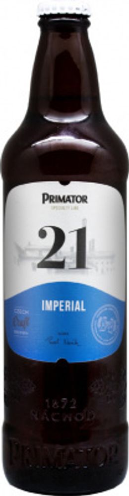 Пиво Приматор 21 Империал / Primator 21 Imperial 0.5 - стекло