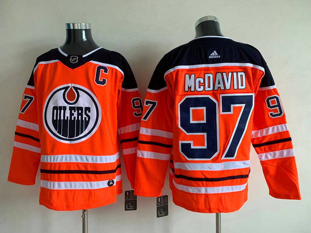 Купить хоккейное NHL джерси Коннора Макдэвида - Edmonton Oilers