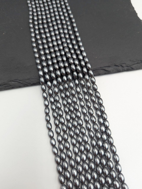 Жемчуг Майорка рис, 4*6мм