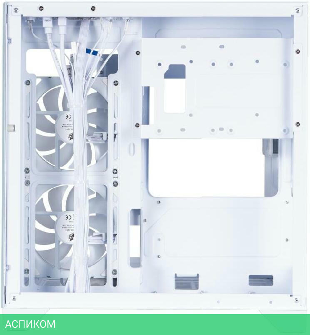 Корпус 1stPlayer MV5-TP без БП White (MV5-TP-WH-2FB7R-W-1FB7-W)