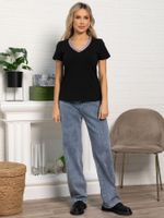 Футболка Ирбис (черная) Б15503-50М LT Collection