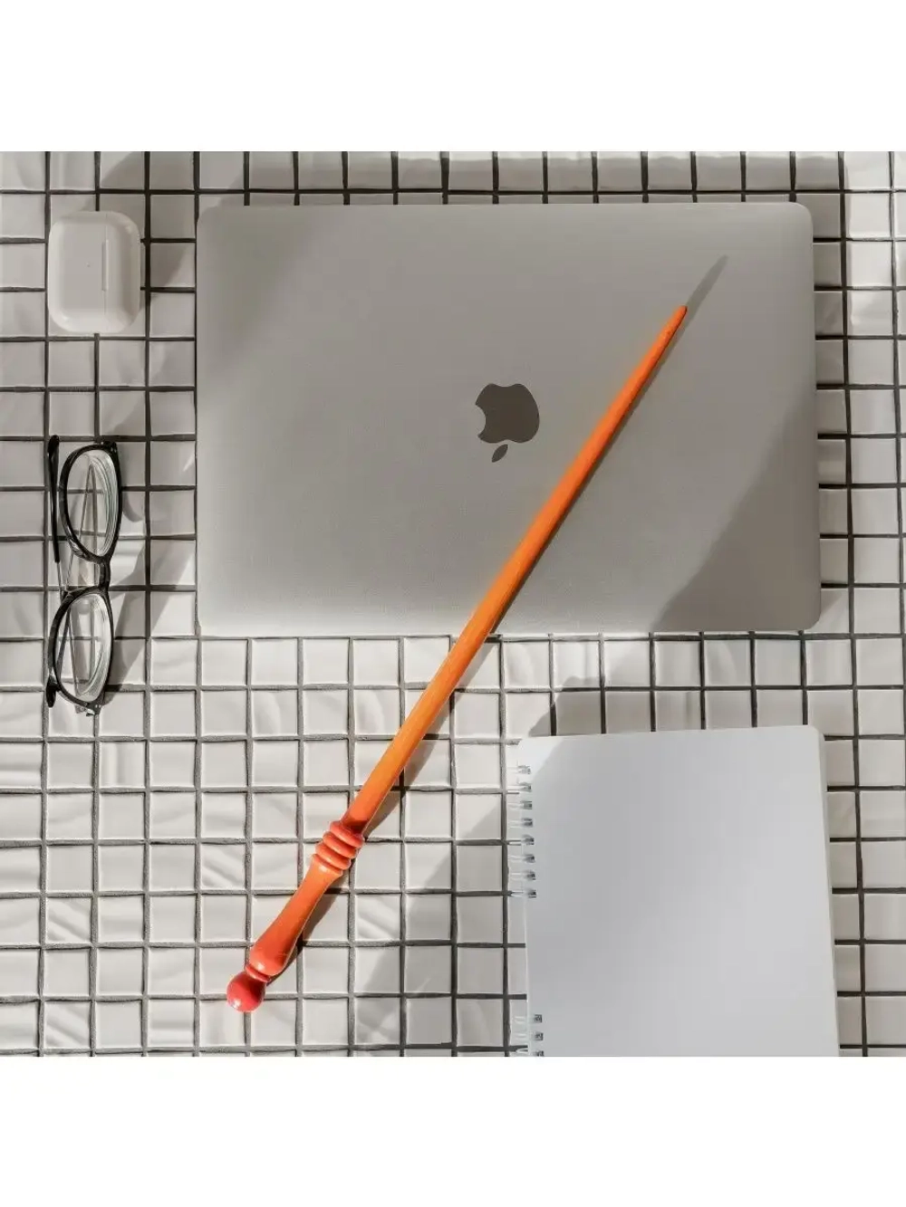 Указка из дерева для школы и учебы 40 см