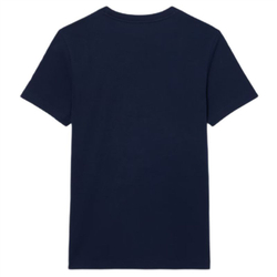 Мужская теннисная футболка Lacoste Tennis x Novak Djokovic Pack - navy blue/white