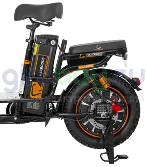 Электровелосипед Kugoo Kirin V3 PRO (60V/21Ah) внедорожная резина фото №19