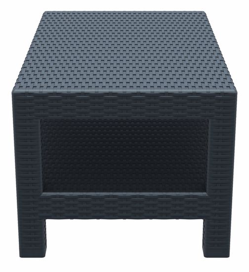 Столик пластиковый плетеный журнальный Monaco Lounge