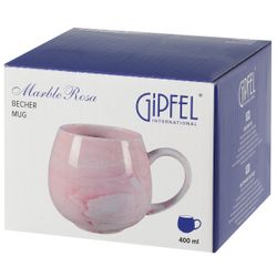Кружка Gipfel Marble Rosa 52694 400 мл