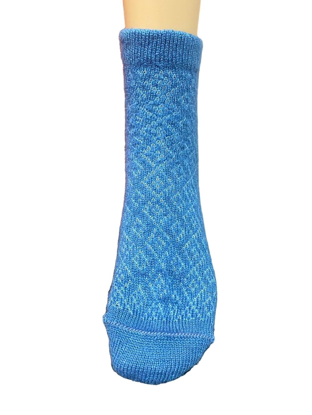 Теплые пуховые носки Н230-11 синий